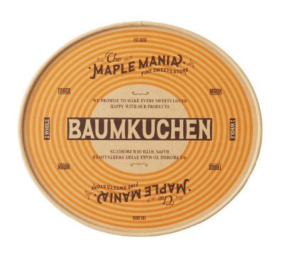 メープルバームクーヘン