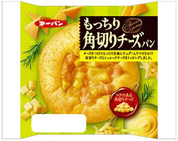 もっちり角切りチーズパン