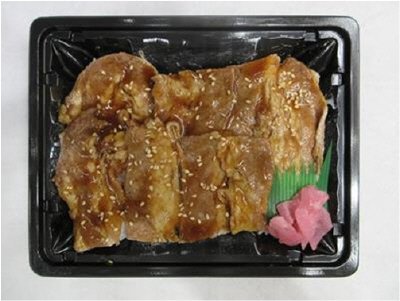 牛カルビ重（麦飯）