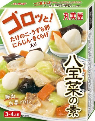 ゴロッと！たけのこ・うずら卵・にんじん・きくらげ入り　八宝菜の素