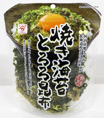 焼き海苔とろろ昆布