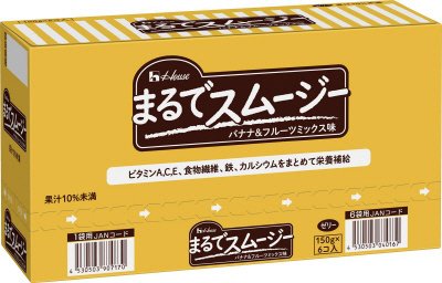 まるでスムージー　バナナ＆フルーツミックス味　パウチ