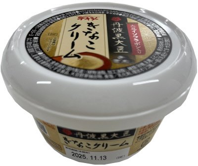 デキシー　大豆イソフラボン入り　丹波黒大豆きなこクリーム