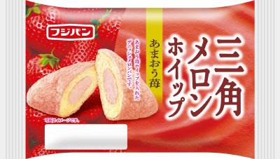 三角メロンホイップあまおう苺