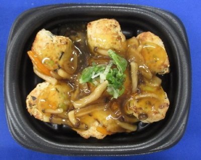 豆腐団子のきのこあんかけ