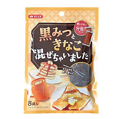 黒みつときな粉混ぜちゃいました