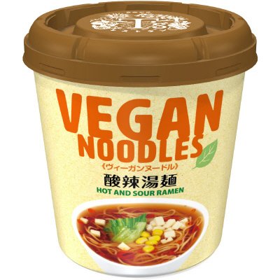 ヴィーガンヌードル酸辣湯麺