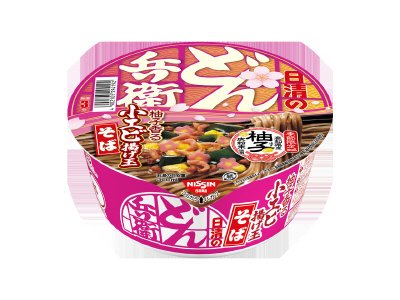 日清のどん兵衛　柚子香る小エビ揚げ玉そば