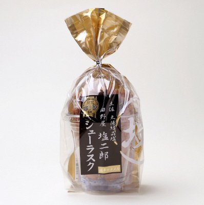 田野屋塩二郎シューラスク（カップ）　キャラメル