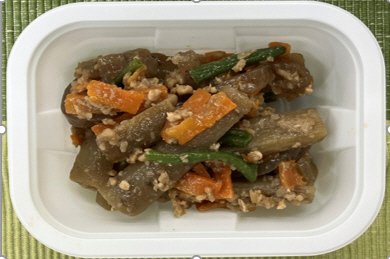 （副菜）ごろっと牛蒡の味わい旨煮