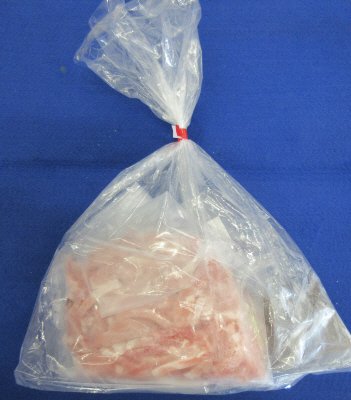 国産豚モモ肉とたけのこのチンジャオロース用