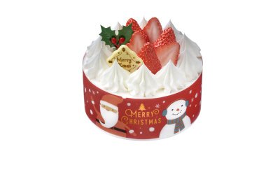 クリスマス　生ケーキ４号