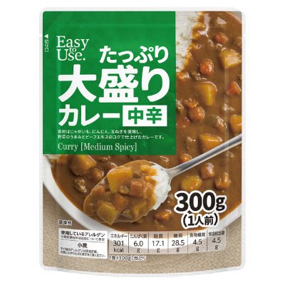 たっぷり大盛りカレー　中辛