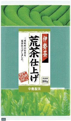 伊勢茶荒茶仕上げ