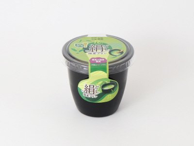 絹ごし抹茶プリン