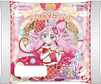 プリキュアメープルメロンパン