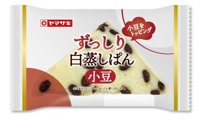 ずっしり白蒸しぱん　小豆