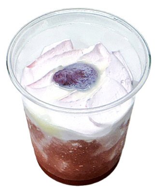 いちご練乳パフェ