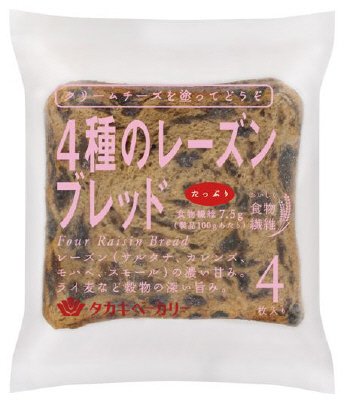 ４種のレーズンブレッド（４）
