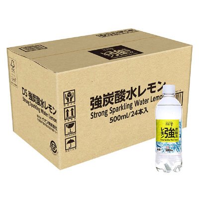 ひとしずく 強炭酸水レモン＜ケース＞