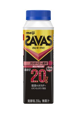 ザバスＭＩＬＫＰＲＯＴＥＩＮのむヨーグルト脂肪０ストロベリー風味