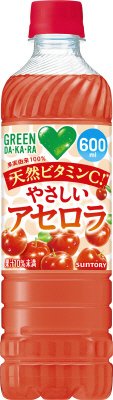 サントリー　ＧＲＥＥＮ　ＤＡ・ＫＡ・ＲＡ　やさしいアセロラ　ペット