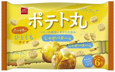 ポテト丸じゃがバター味６袋入り