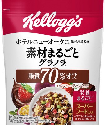 素材まるごとグラノラ　脂質７０％オフ　華やぐフルーティショコラ