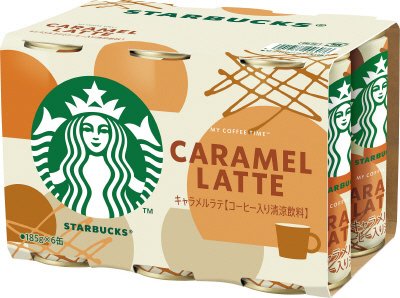 スターバックス　ＭＹ　ＣＯＦＦＥＥ　ＴＩＭＥ　キャラメルラテ　１８５ｇ缶　６缶パック