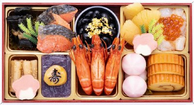 千賀屋謹製　迎春おせち料理「華千歳」和洋中三段重（北陸）