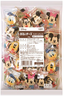 ミッキー＆フレンズ　まるいチーズ鉄分・カルシウム入り