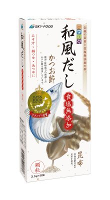 四季彩々和風だし　食塩無添加