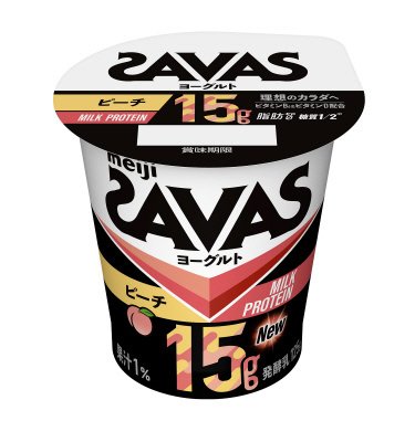 ザバスMILKPROTEINヨーグルト脂肪0ピーチ