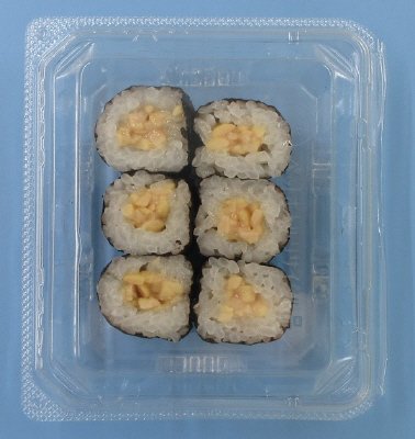 細巻６巻（納豆）