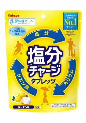 塩分チャージタブレッツ　塩レモン
