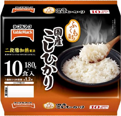 ふくもち食感　国産こしひかり１０食