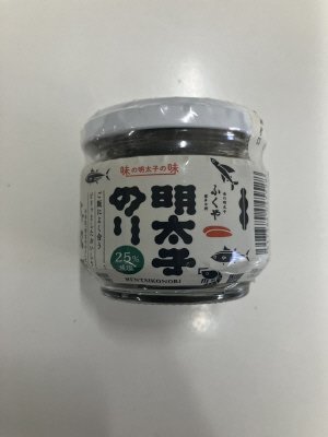 明太子のり ２５％減塩