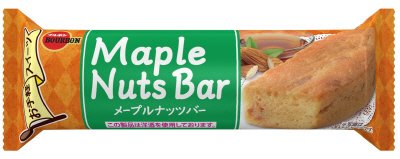 メープルナッツバー