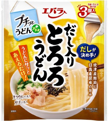 プチッとうどんプラス　だし入りとろろうどん
