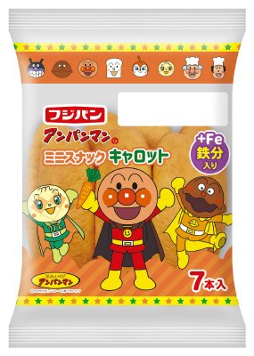 アンパンマンのミニスナックキャロット