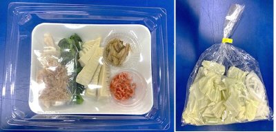 おだし香る！菜の花と穂先筍のうま塩玉子炒め