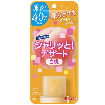 シャリッと！デザート　白桃