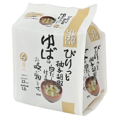 しあわせ　ゆばのお吸い物4食入