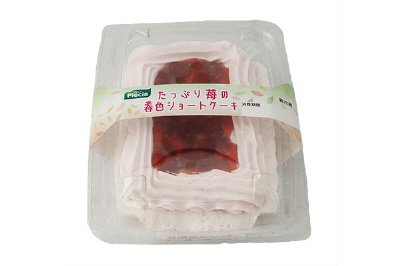 たっぷり苺の春色ショートケーキ