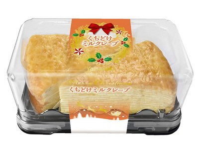 クリスマス　ミルクレープ