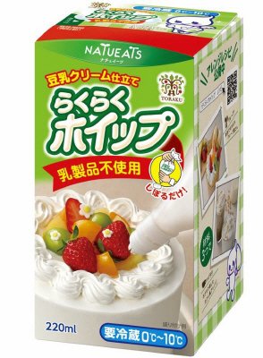 らくらくホイップ 豆乳クリーム仕立て
