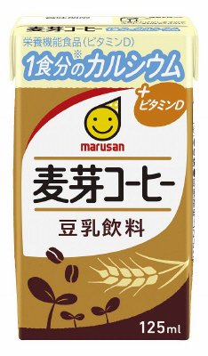 豆乳飲料麦芽コーヒー１食分のカルシウム