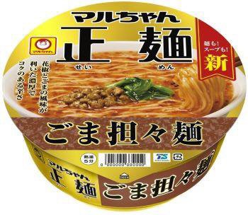 マルちゃん正麺　カップ　ごま担々麺
