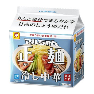 マルちゃん正麺　冷し中華　５食パック