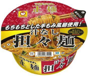 マルちゃん正麺　カップ　汁なし担々麺